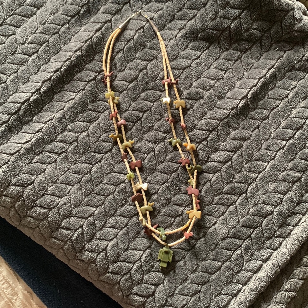 Vintage fetish necklace
